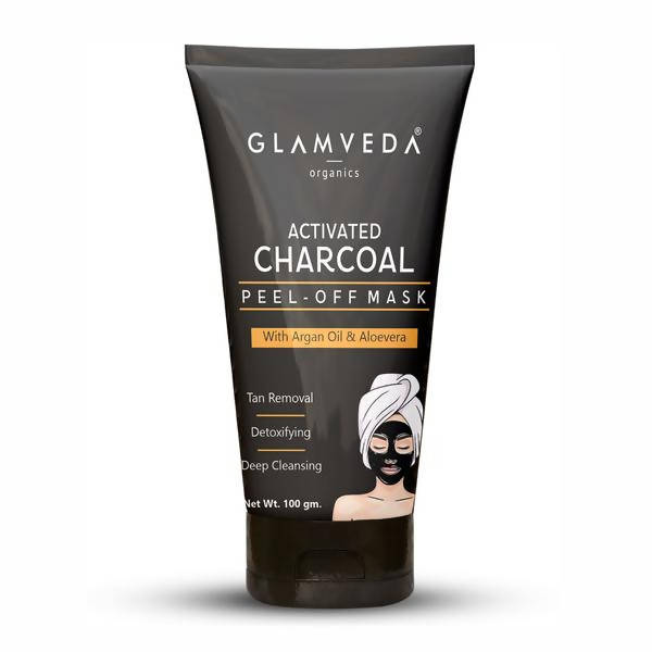 Glamveda Active Charcoal Peel Off Mask | Grocsy