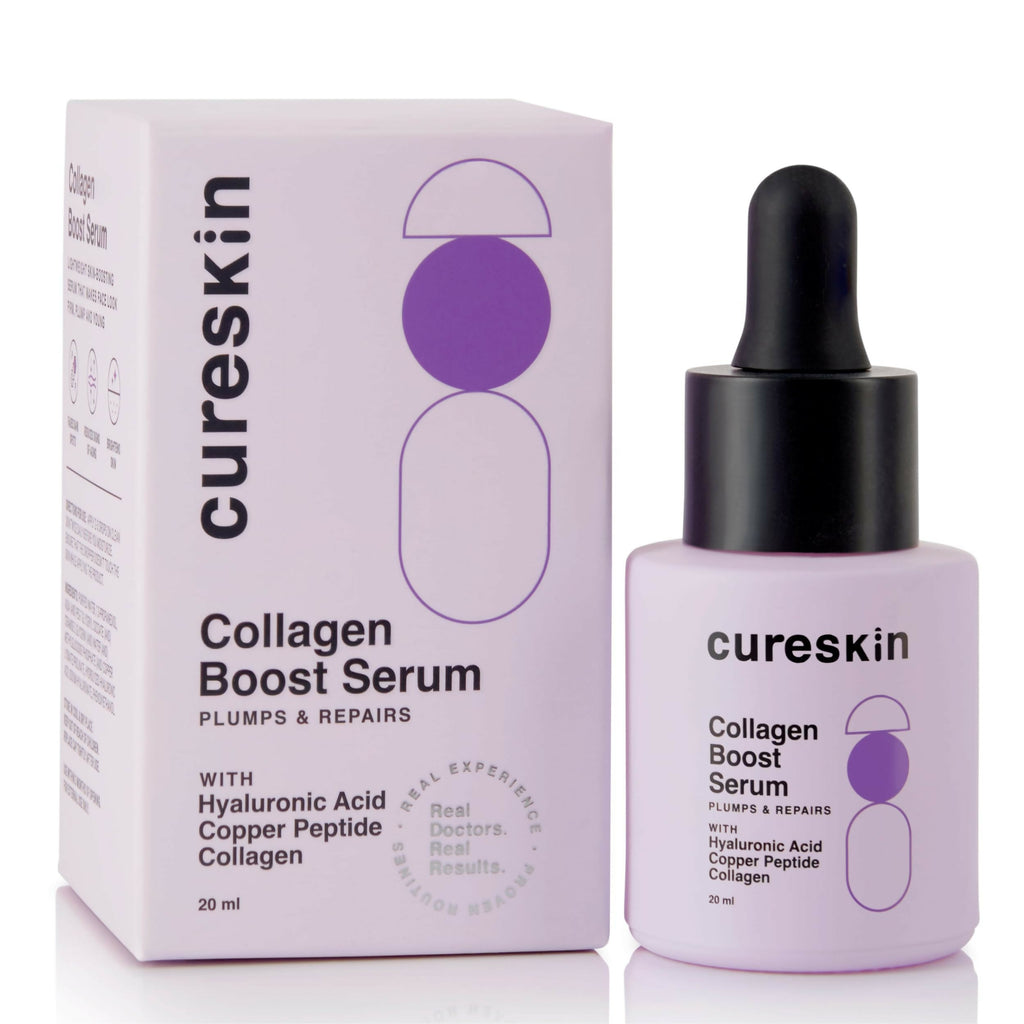 Cureskin Collagen Boost Hyaluronic Acid Serum | Grocsy