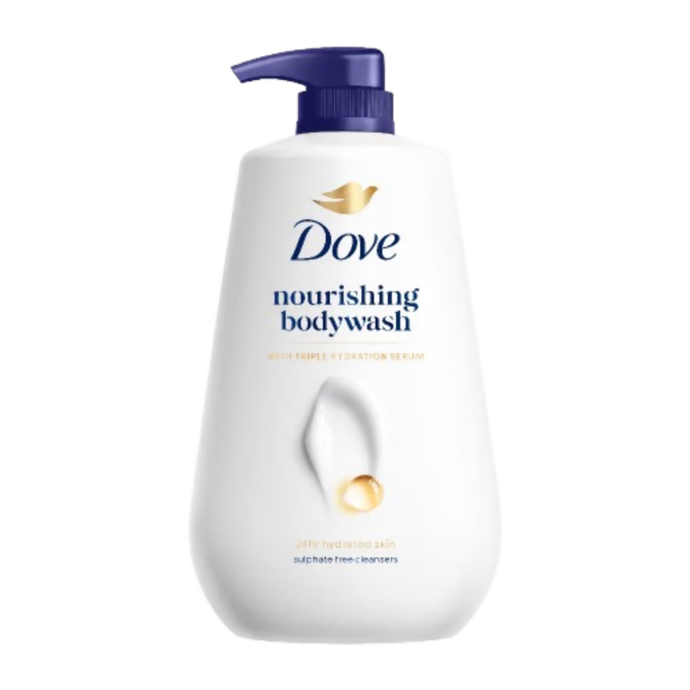 Dove 24 Hr Hydrated Skin Nourishing Body Wash For Soft Smooth Skin | Grocsy