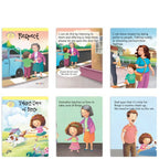 Jolly Kids Good & Happy Living The Social Way Series Books (Set of 8)| Kids Learning Social Reponsibilities in Short Stories Books Ages 3 - 8 Years | Grocsy