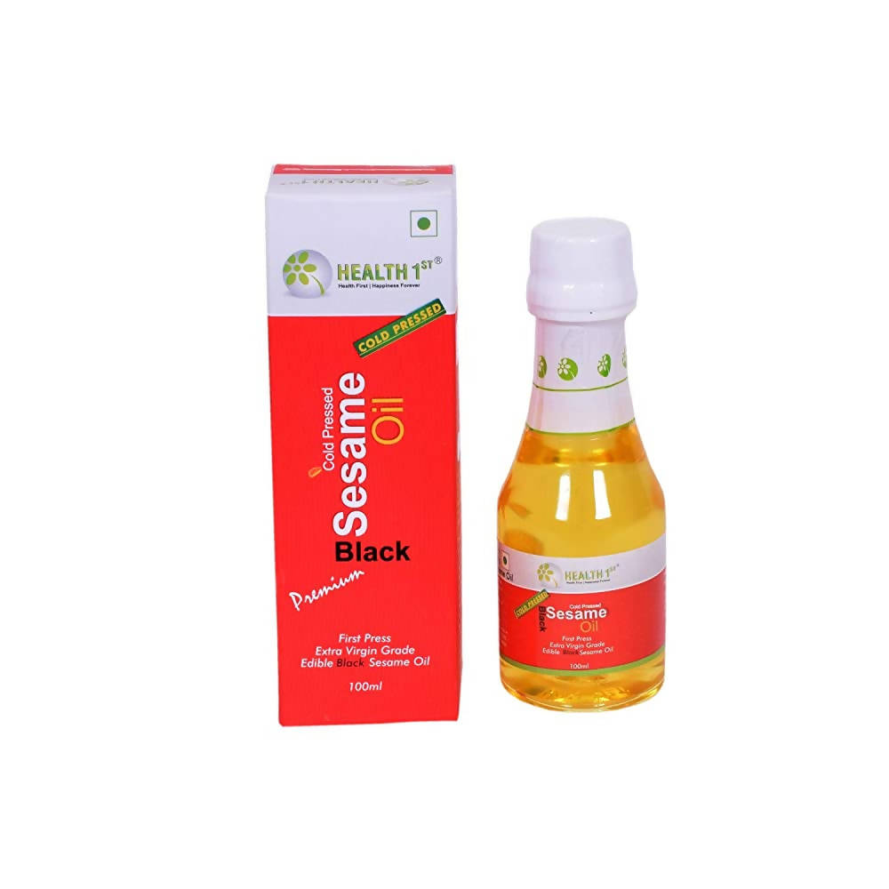 Health 1st Cold Pressed Black Sesame Oil | Grocsy