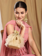 Masq Embellished Potli Clutch | Grocsy