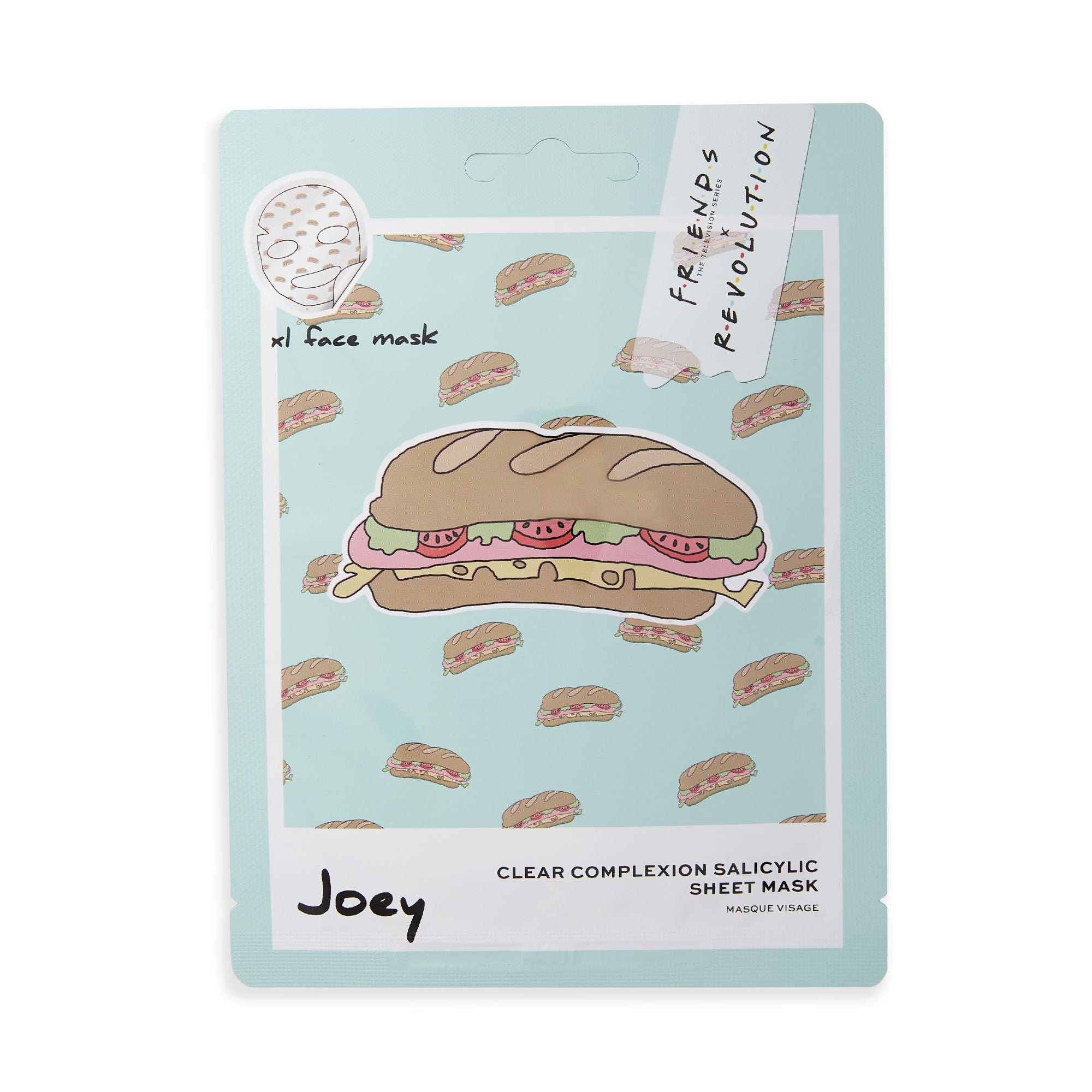 Makeup Revolution X Friends Joey Salicylic Sheet Mask | Grocsy