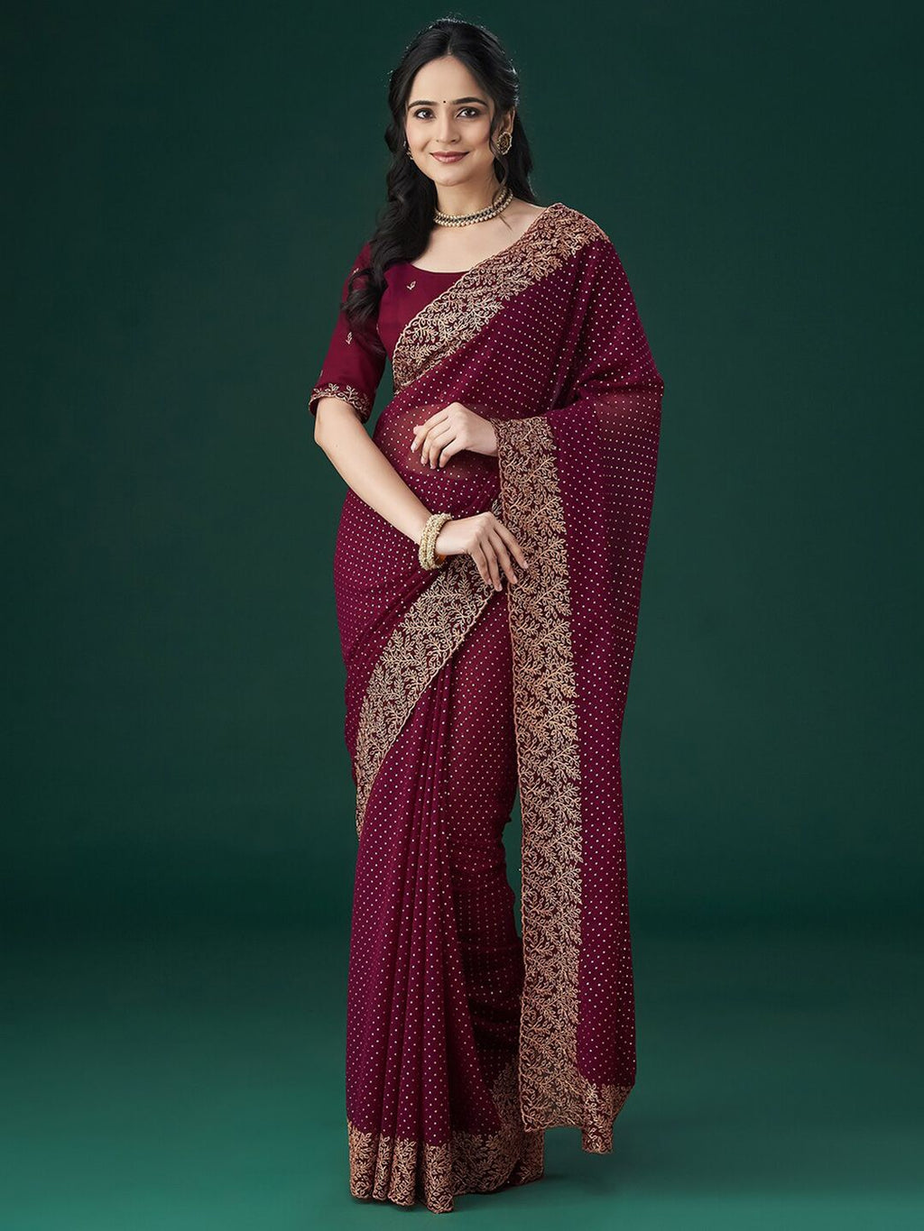 kasee Embroidered Sarees | Grocsy