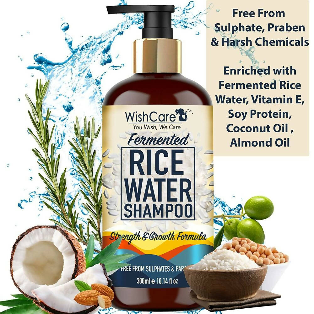 Wishcare Fermented Rice Water Shampoo | Grocsy