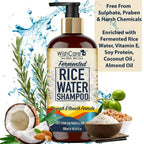 Wishcare Fermented Rice Water Shampoo | Grocsy