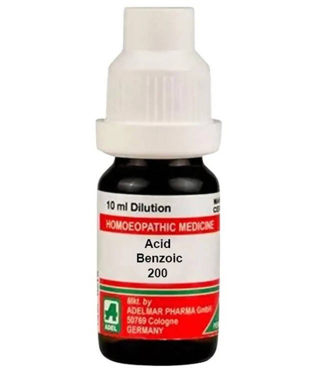 Adel Homeopathy Acid Benzoic Dilution | Grocsy