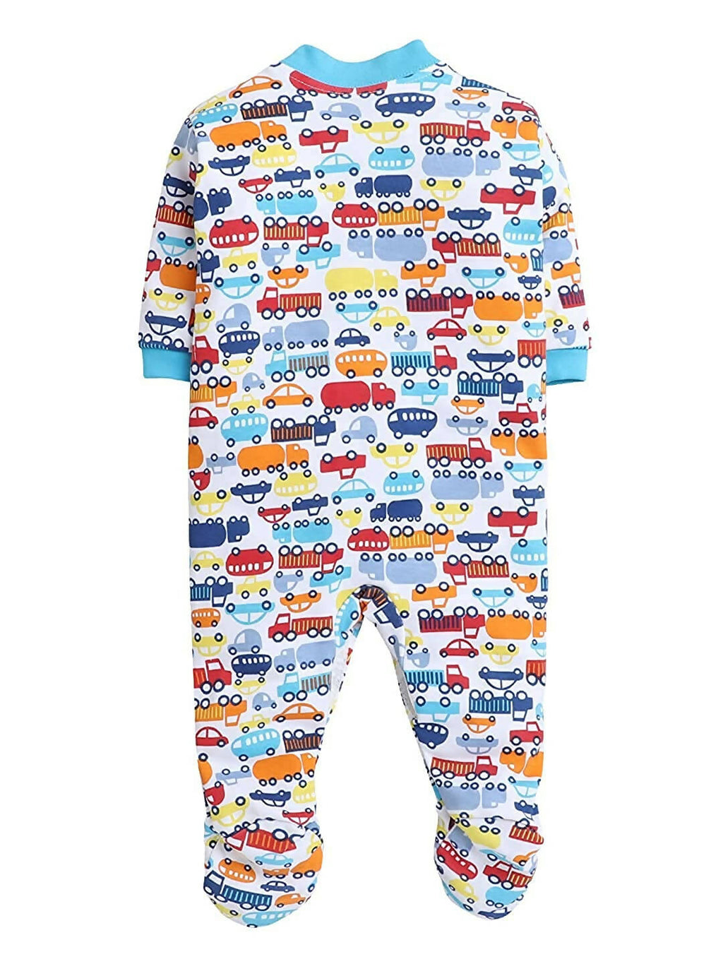 Daddy - G Rompers/Sleepsuits/Jumpsuit /Night Suits for New Born Babies - Turquoise | Grocsy