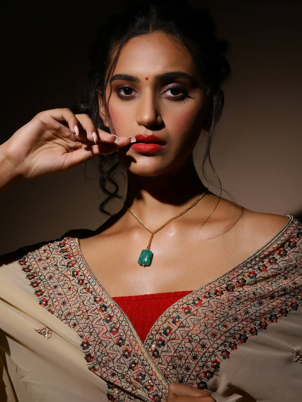 Women's Gold-Polished Chain - Ruby Raang | Grocsy