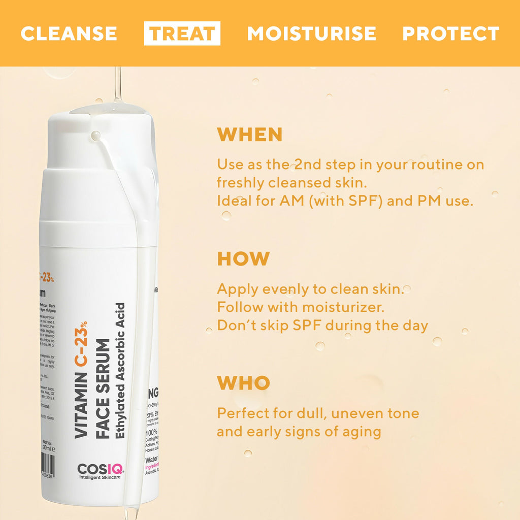 Cos-IQ Vitamin C-23% Face Serum | Grocsy