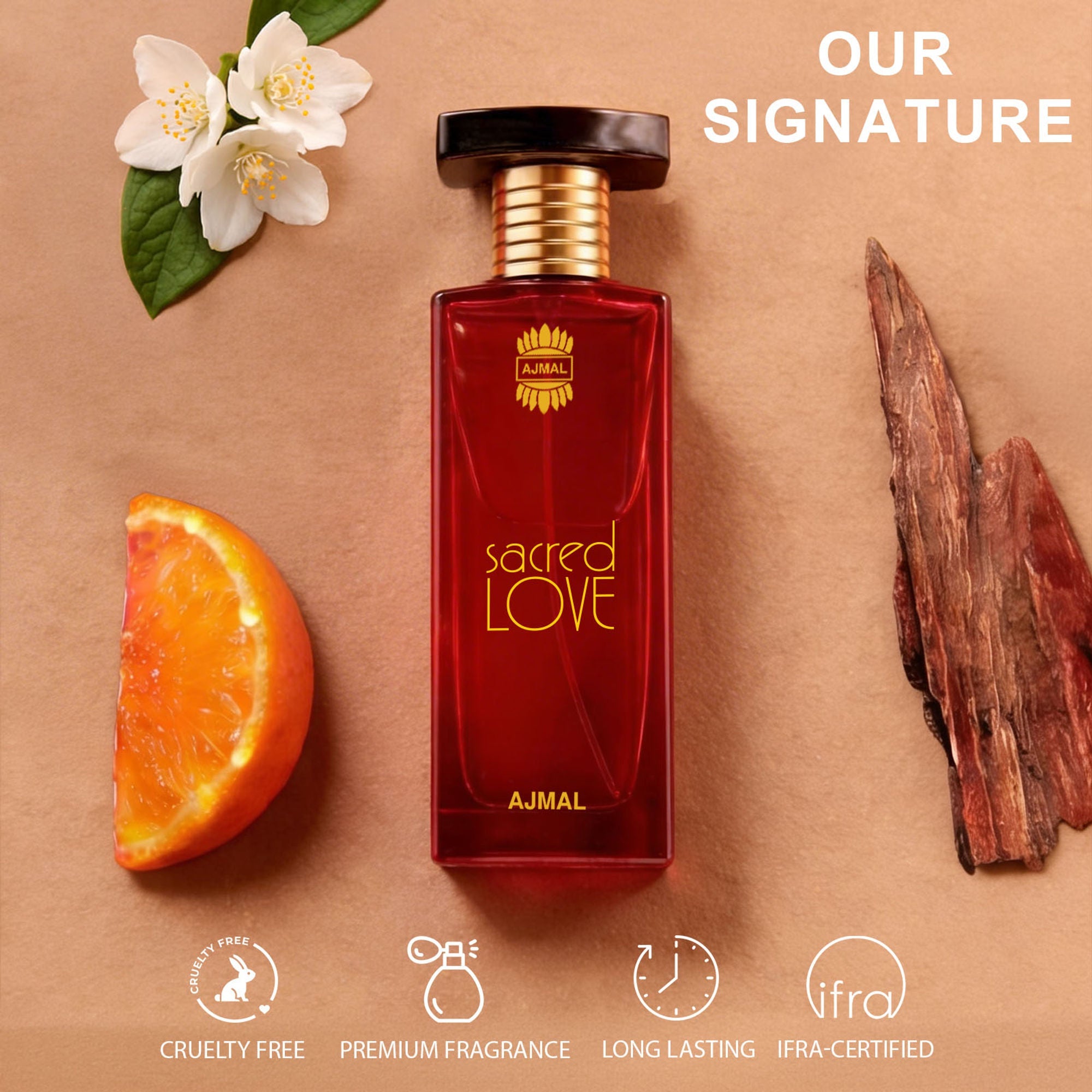 Ajmal India Kyros Eau De Perfume Woody Perfume Long Lasting Scent Spray Gift For Men | Grocsy