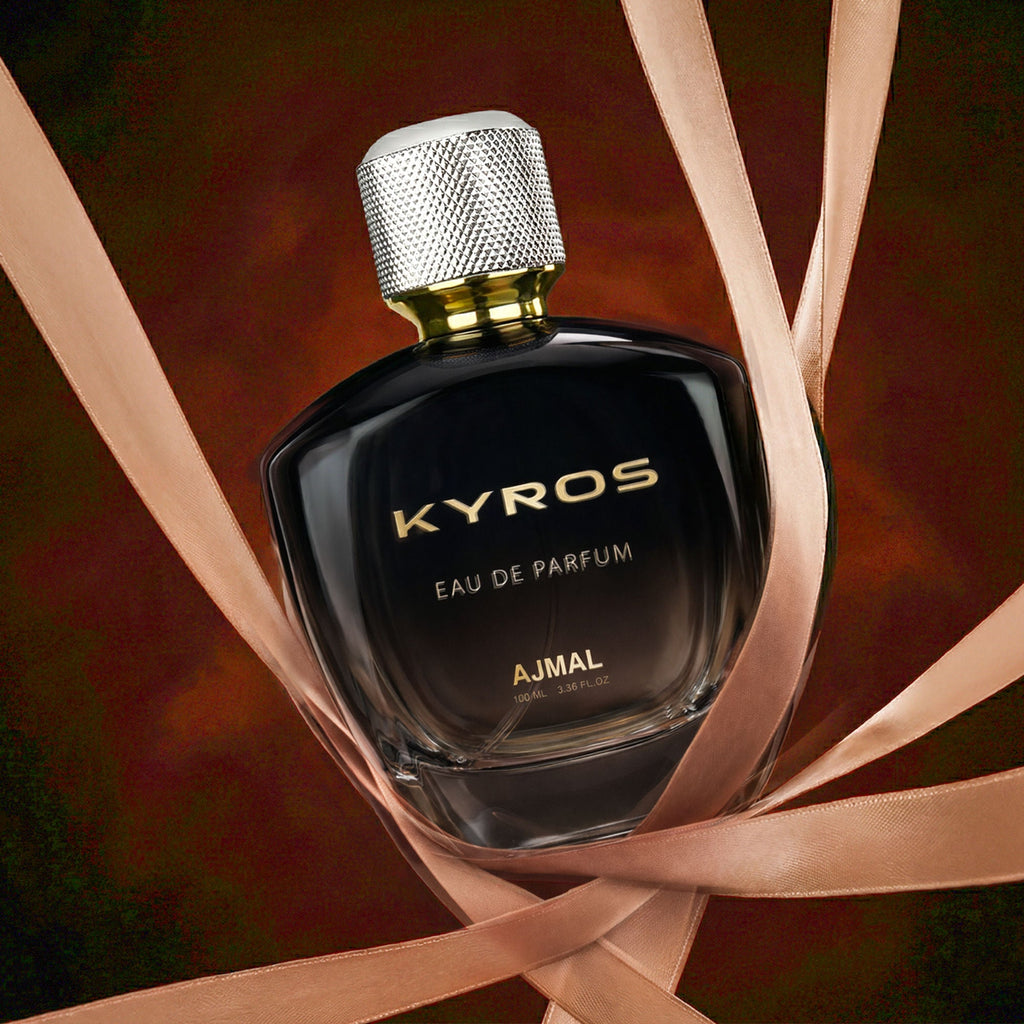 Ajmal India Kyros Eau De Perfume Woody Perfume Long Lasting Scent Spray Gift For Men | Grocsy