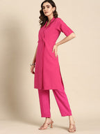 All About You Women Regular Pure Cotton Kurta with Trousers | Grocsy