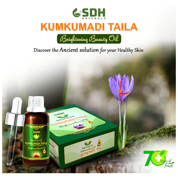 SDH Naturals Beutanic Kumkumadi Taila Oil | Grocsy