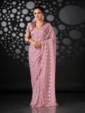Tikhi Imli Ethnic Motifs Woven Design Ready to Wear Saree | Grocsy