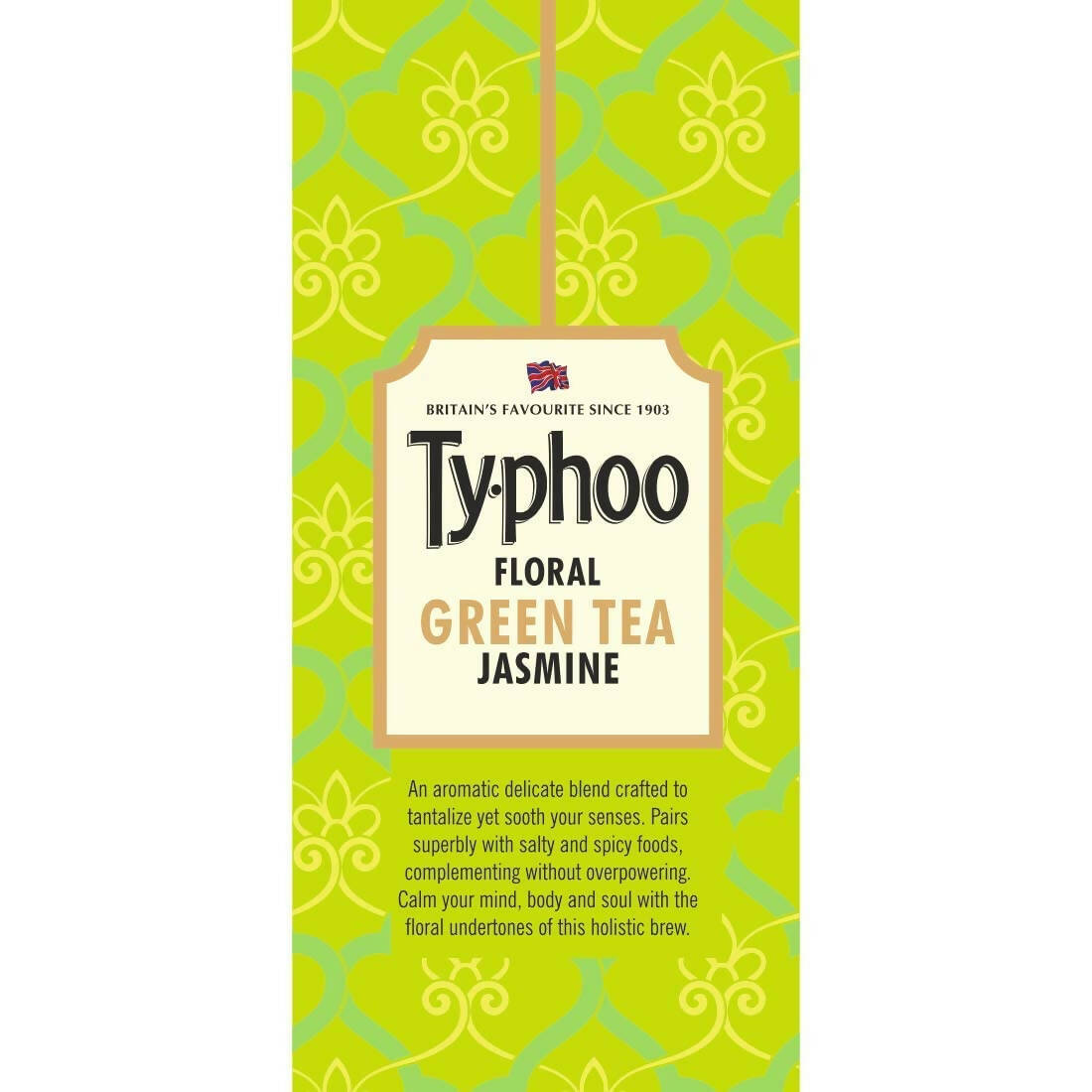 Typhoo Floral Jasmine Green Tea Bags | Grocsy