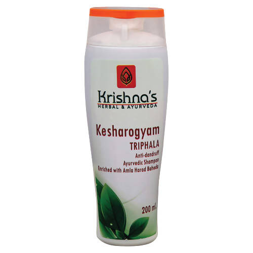 Krishna's Herbal & Ayurveda Kesharogyam Triphala Anti-Dandruff Shampoo | Grocsy