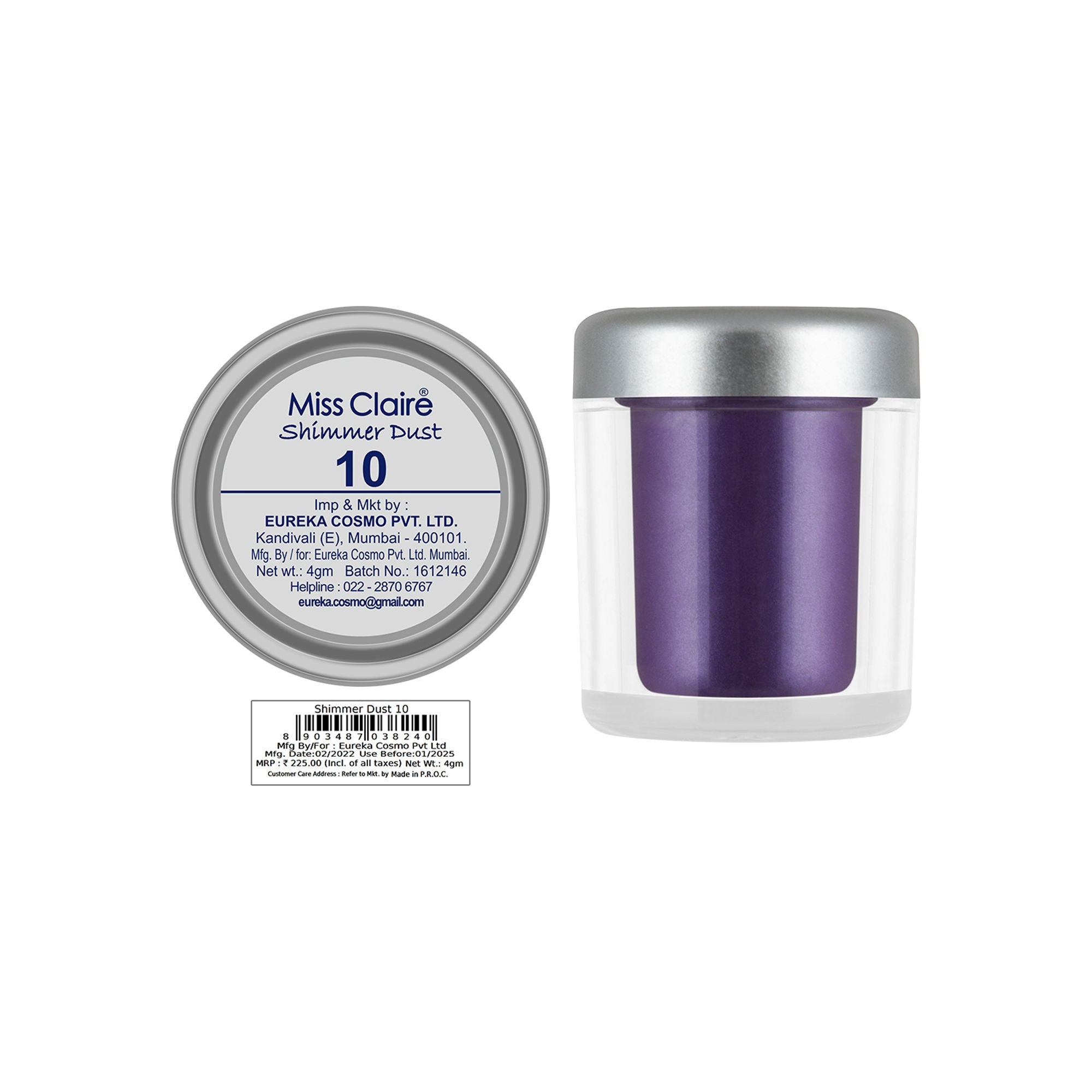 Miss Claire Shimmer Dust - 10 | Grocsy