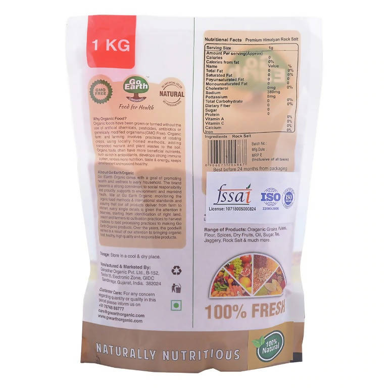 Go Earth Premium Himalayan Pink Salt | Grocsy