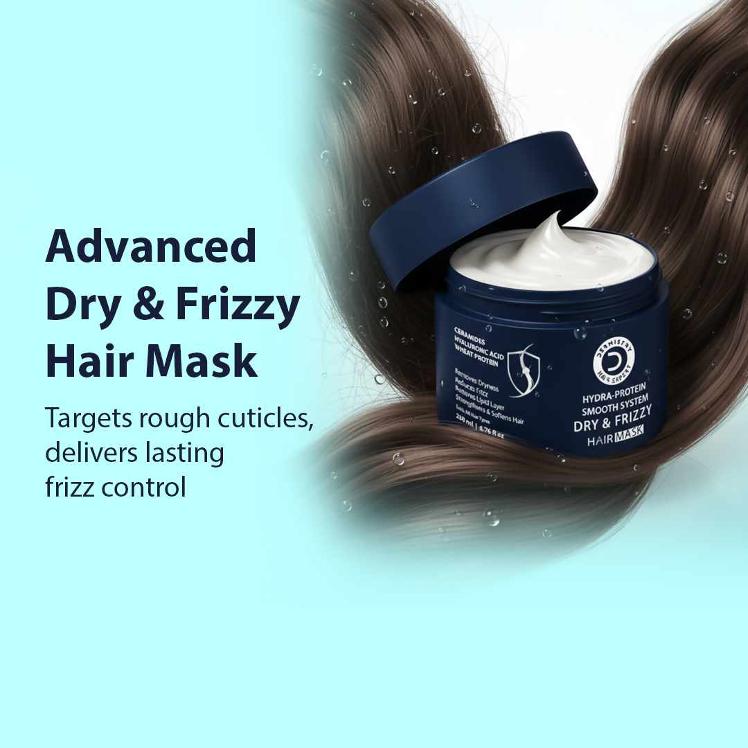Dermistry Ceramides Hyaluronic Acid Protein Hair Mask | Grocsy