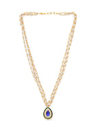 Kundan Necklace (Gold) - Ruby Raang | Grocsy