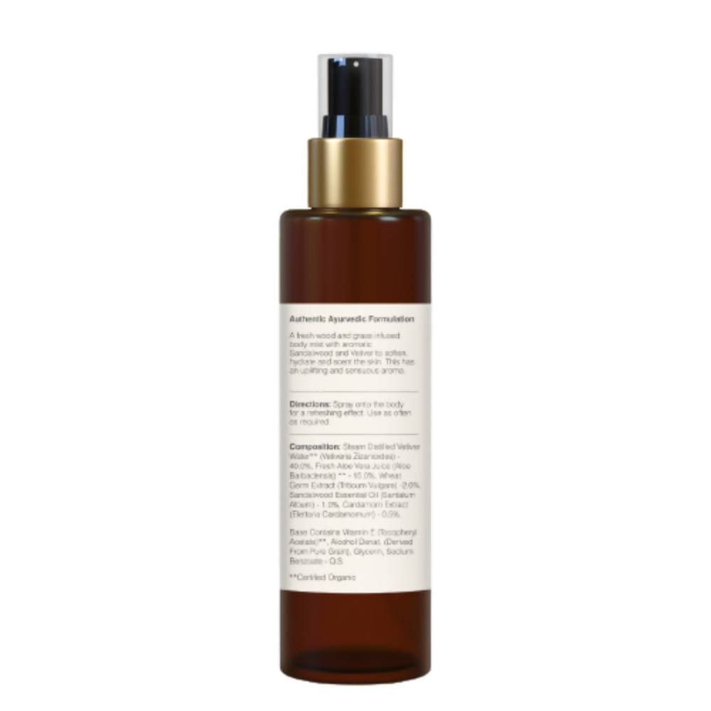 Forest Essentials Body Mist Sandalwood & Vetiver | Grocsy