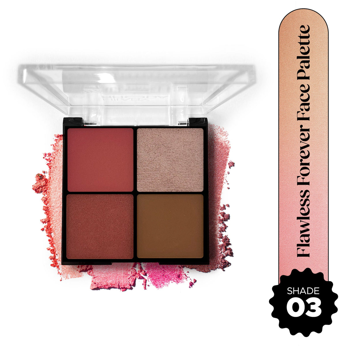 Hilary Rhoda Flawless Forever Face Palette - Dark 03 | Grocsy