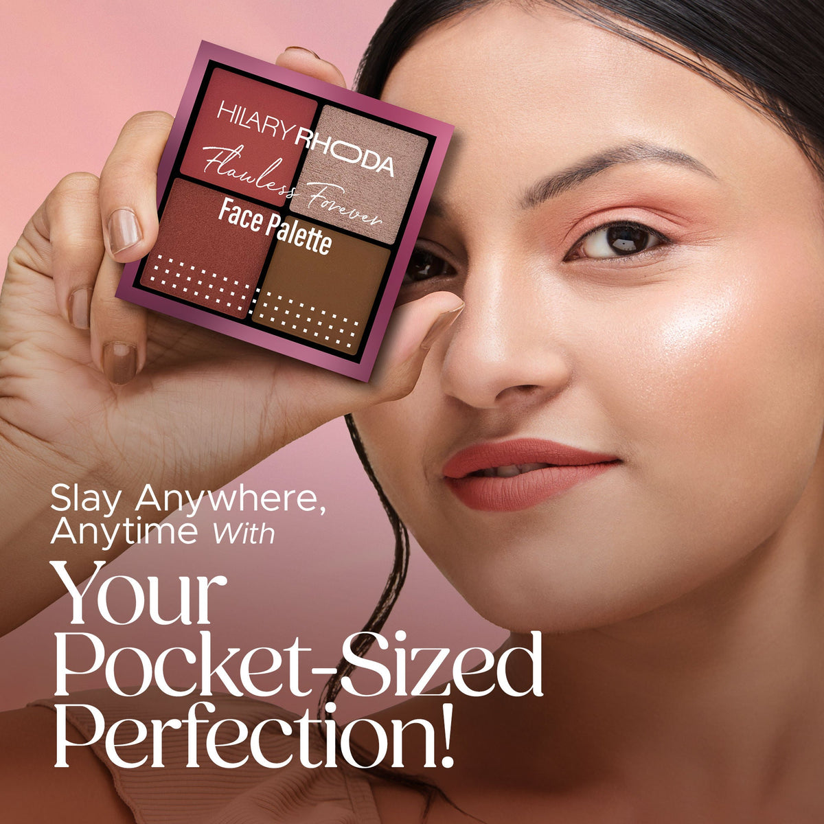 Hilary Rhoda Flawless Forever Face Palette - Dark 03 | Grocsy