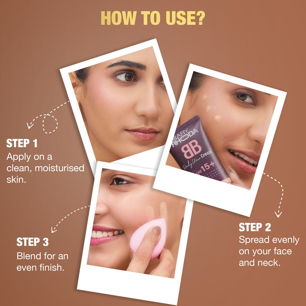 Hilary Rhoda BB Cream With SPF 15 - Golden Beige 04 - Fair Ivory 02 | Grocsy