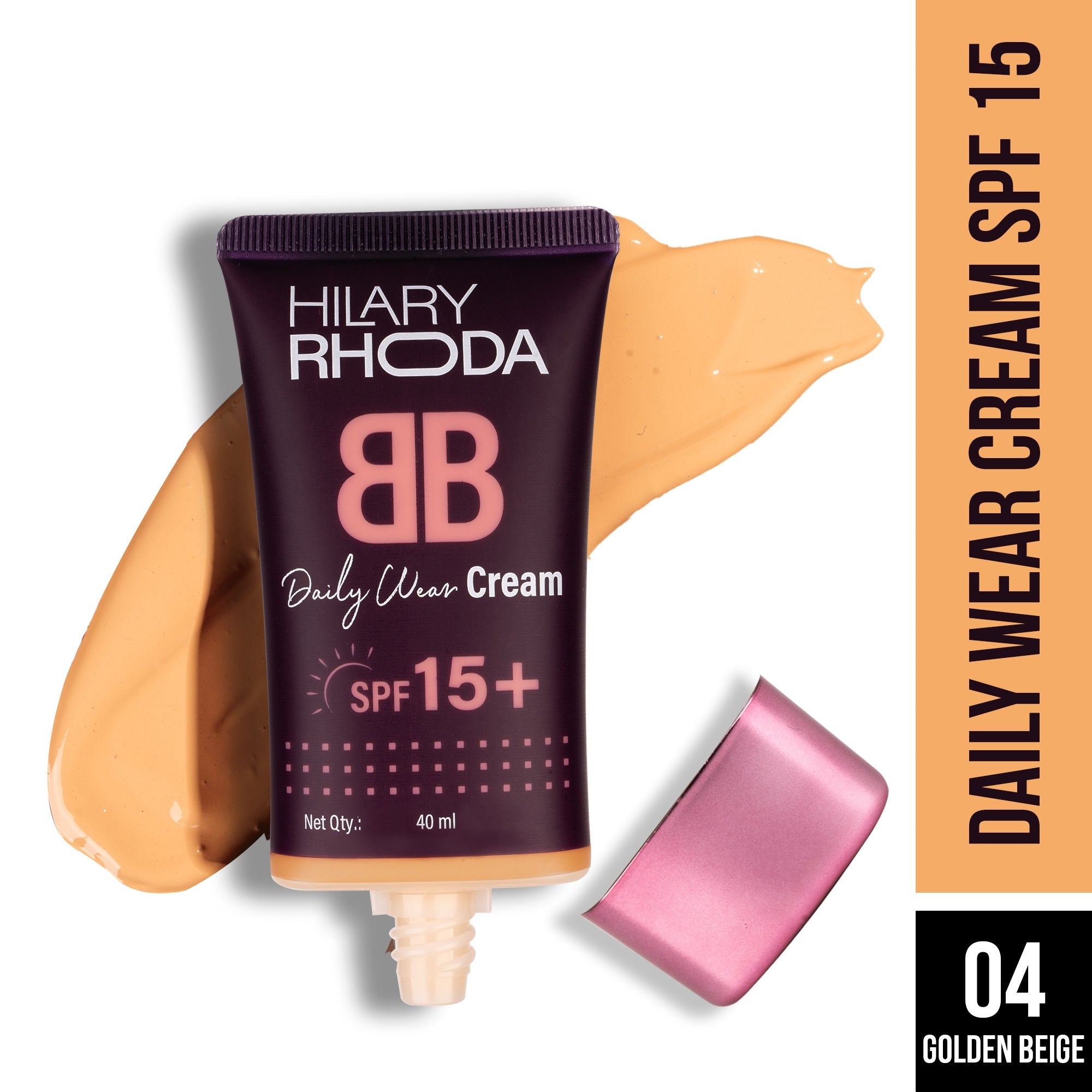 Hilary Rhoda BB Cream With SPF 15 - Golden Beige 04 - Golden Beige 04 | Grocsy