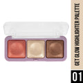 Hilary Rhoda Get Glow Highlighter Palette - 01 | Grocsy