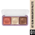Hilary Rhoda Get Glow Highlighter Palette - 01 | Grocsy