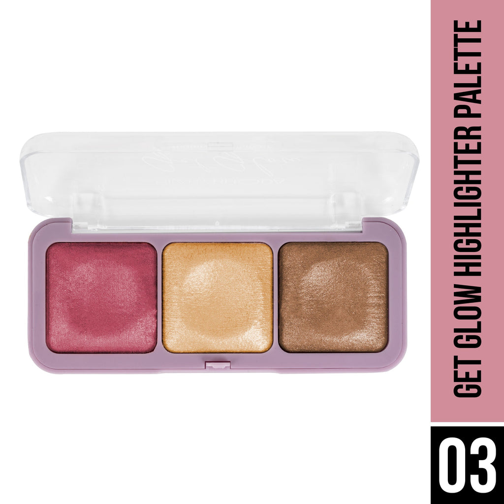 Hilary Rhoda Get Glow Highlighter Palette - 03 | Grocsy