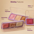 Hilary Rhoda Get Glow Highlighter Palette - 03 | Grocsy