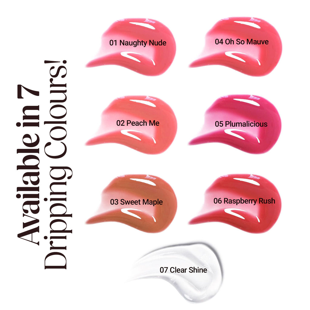 Hilary Rhoda Glass Glow Lip Gloss - Peach Me 02 | Grocsy