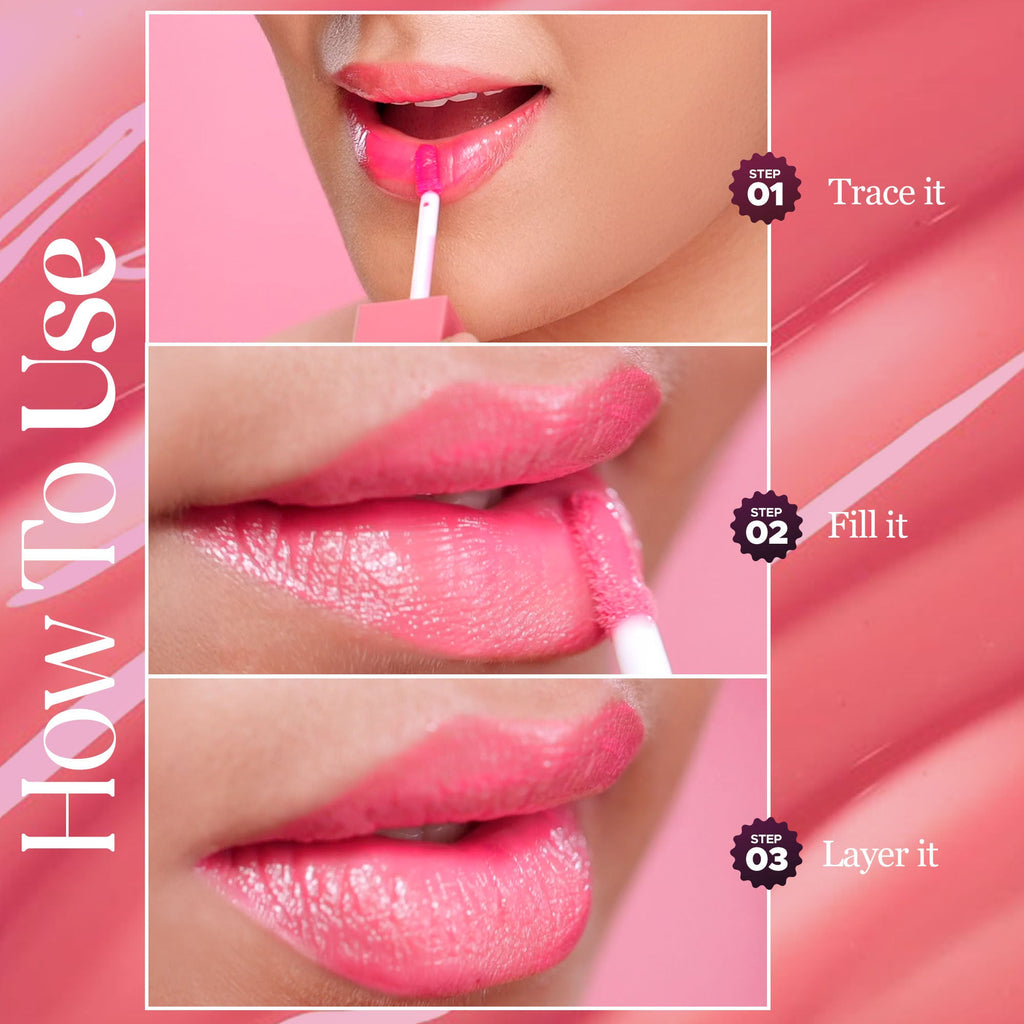 Hilary Rhoda Glass Glow Lip Gloss - Plumalicious 05 | Grocsy