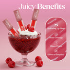 Hilary Rhoda Glass Glow Lip Gloss - Raspberry Rush 06 | Grocsy