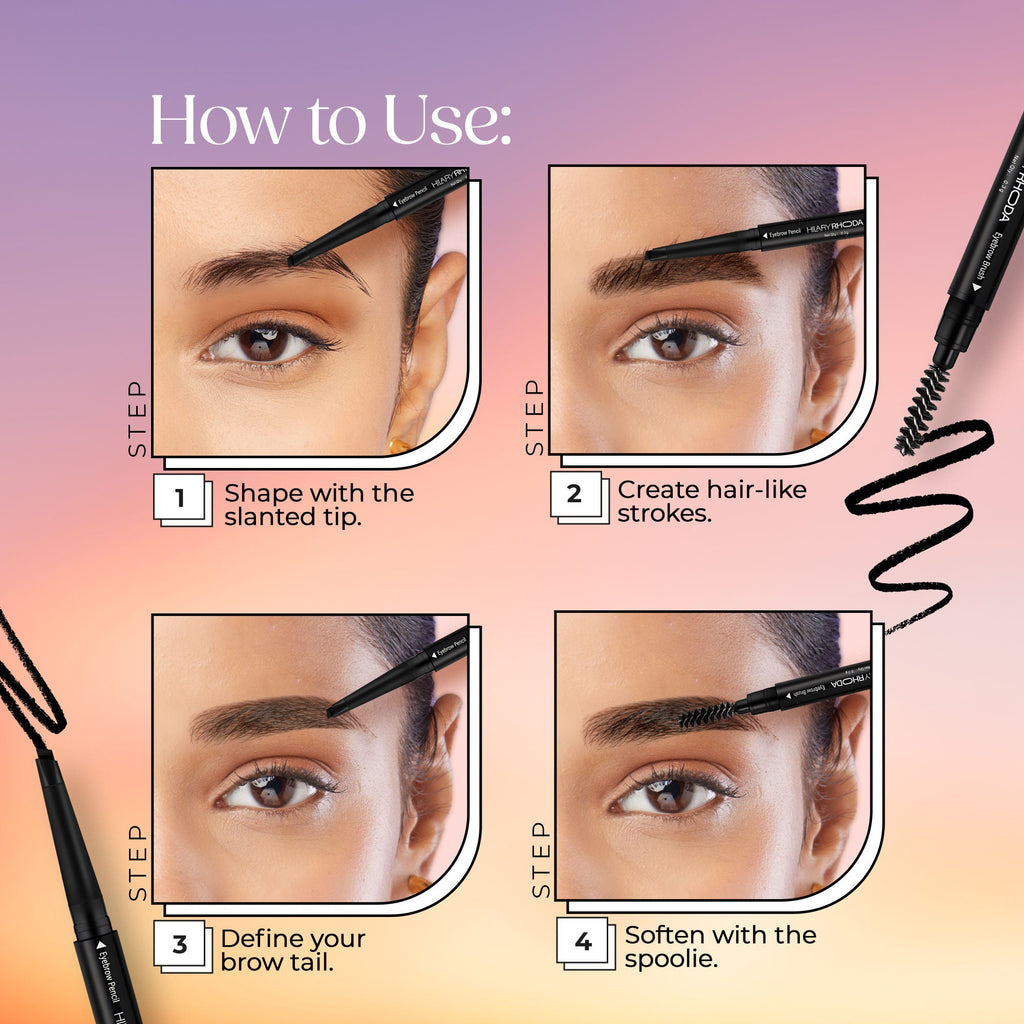Hilary Rhoda Brow Artist Eyebrow Pencil - Coffee 02 | Grocsy