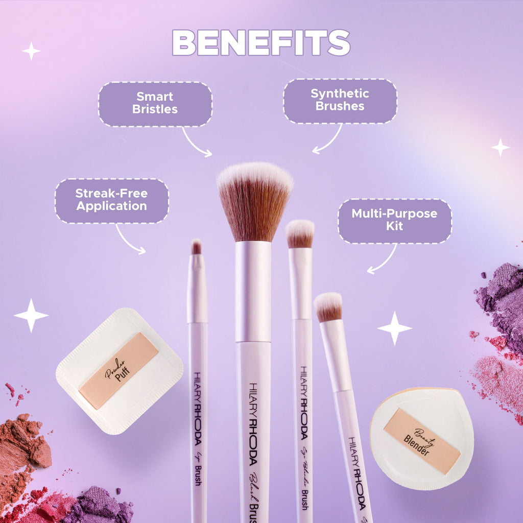 Hilary Rhoda Play N Blend Brush Set For Makeup | Grocsy