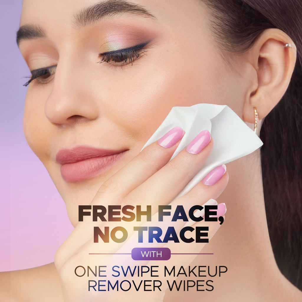 Hilary Rhoda One Swipe Waterproof Makeup Remover Wipes | Grocsy
