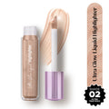 Hilary Rhoda Ultra Glow Liquid Highlighter - Ultra Pale Gold 02 | Grocsy
