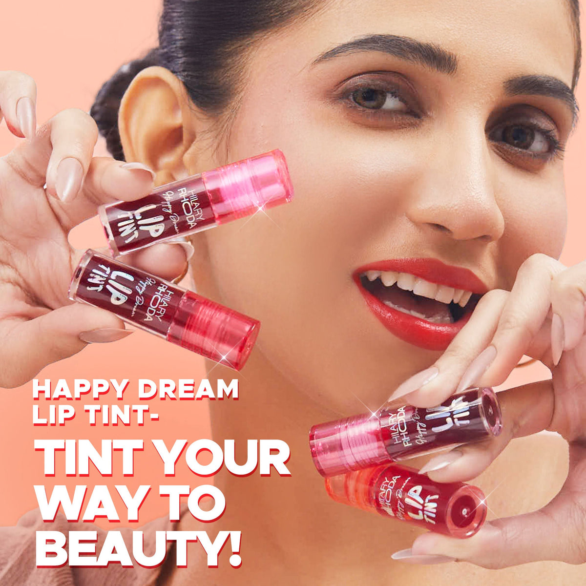 Hilary Rhoda Happy Dream Lip Tint - Pink Fantasy 02 | Grocsy