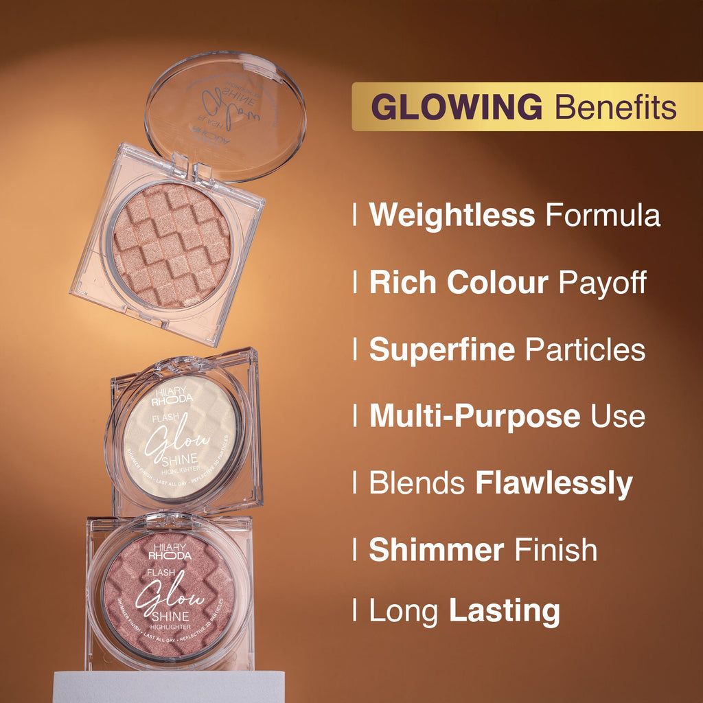 Hilary Rhoda Flash Glow Shine Reflective Highlighter - Diamond Shine 03 | Grocsy