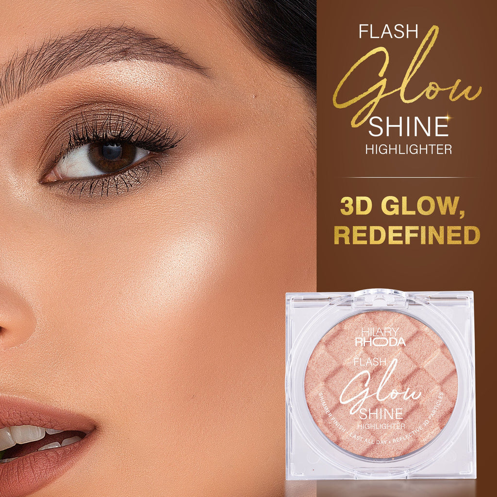 Hilary Rhoda Flash Glow Shine Reflective Highlighter - Gold Shine 04 | Grocsy