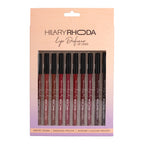 Hilary Rhoda Lip Definer Matte Lip Liner - Set Of 10 | Grocsy