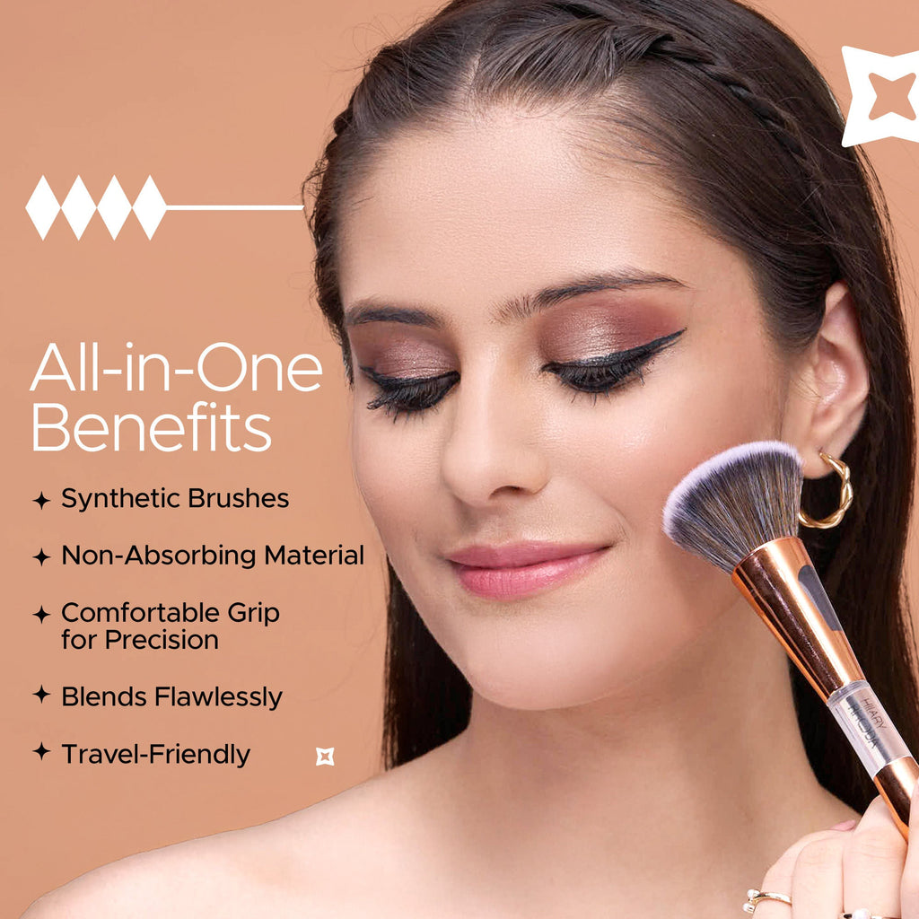 Hilary Rhoda All-Rounder 4 In 1 Brush For Makeup | Grocsy
