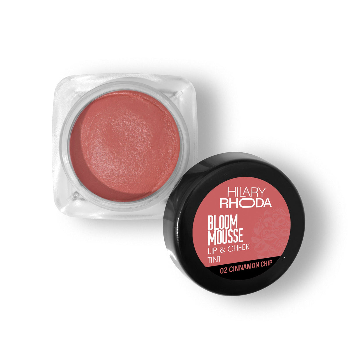 Hilary Rhoda Bloom Mousse Waterproof Lip N Cheek Tint - Cinnamon Chip 02 | Grocsy