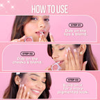 Hilary Rhoda Bloom Mousse Waterproof Lip N Cheek Tint - Flashy Pink 03 | Grocsy