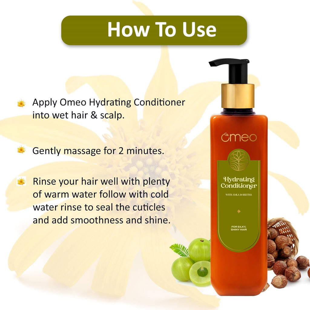 Omeo Hydrating Conditioner with Amla & Reetha | Grocsy
