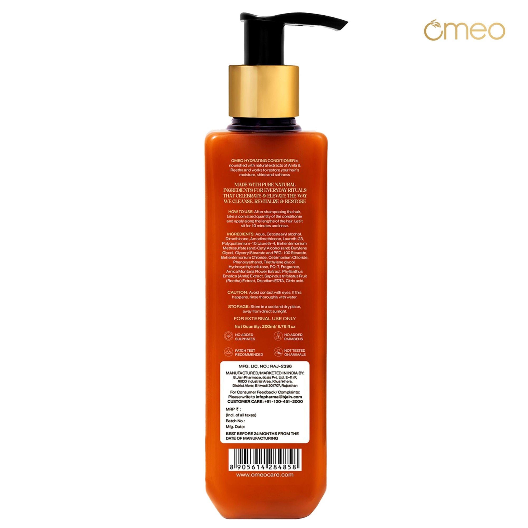 Omeo Hydrating Conditioner with Amla & Reetha | Grocsy